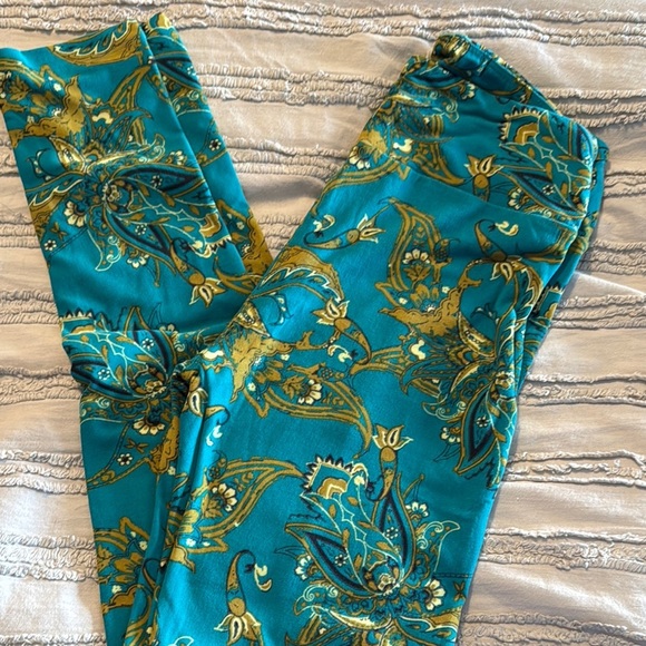 Vibrant Paisley Print Pants - Picture 1 of 1